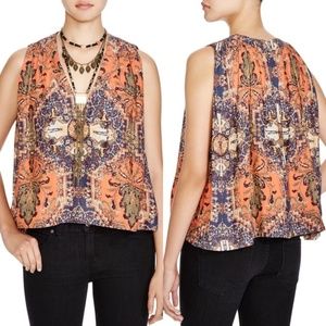 Free People Deep-V Tank in Magic Carpet